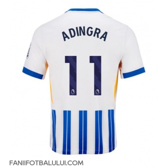 Brighton Simon Adingra #11 Tricou Fotbal Replică 2024-25 Barbati Acasa